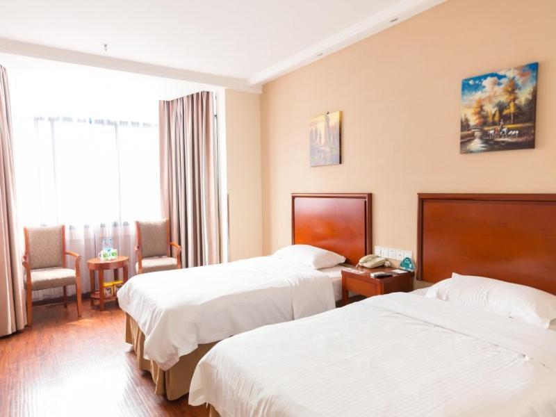 Greentree Inn Jiangsu Suzhou Kunshan High Speed Rail Station Hengshan Road Express Hotel Zewnętrze zdjęcie