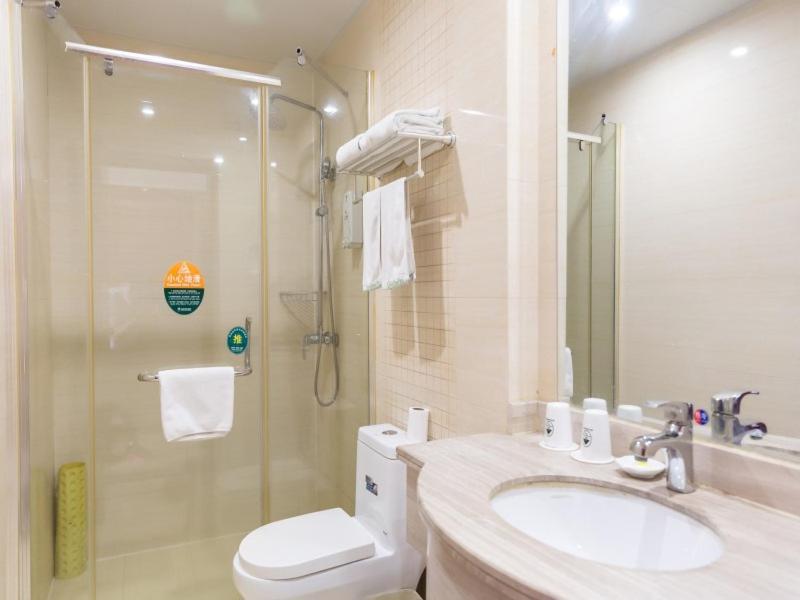 Greentree Inn Jiangsu Suzhou Kunshan High Speed Rail Station Hengshan Road Express Hotel Zewnętrze zdjęcie