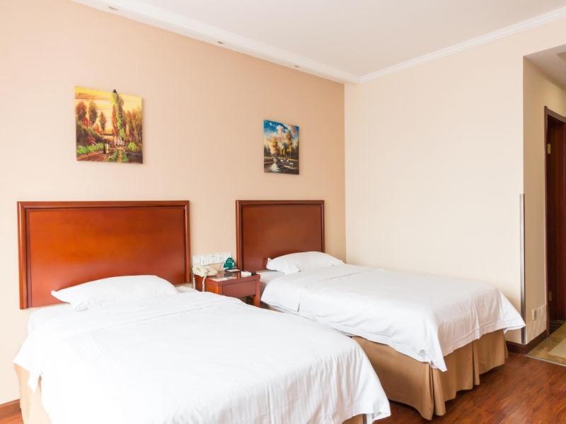 Greentree Inn Jiangsu Suzhou Kunshan High Speed Rail Station Hengshan Road Express Hotel Zewnętrze zdjęcie