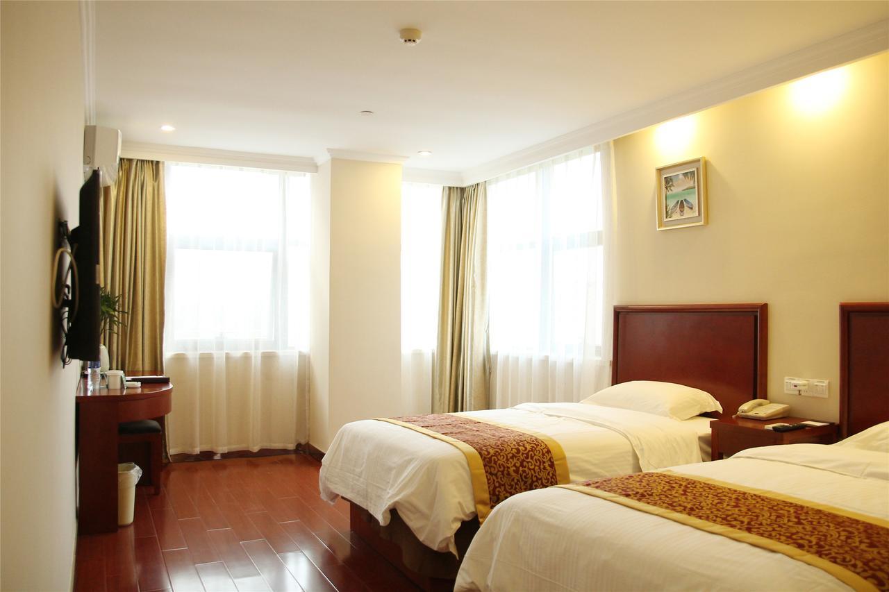 Greentree Inn Jiangsu Suzhou Kunshan High Speed Rail Station Hengshan Road Express Hotel Zewnętrze zdjęcie