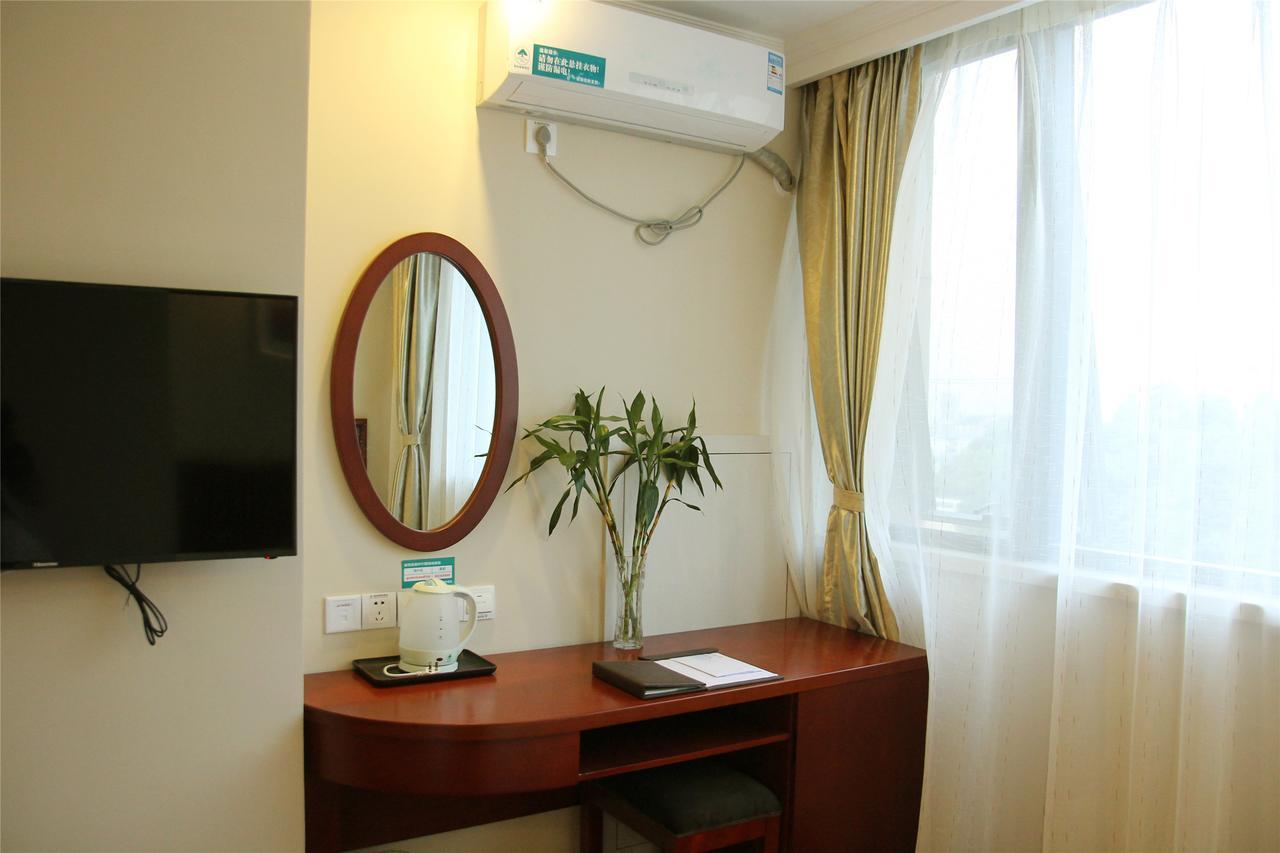 Greentree Inn Jiangsu Suzhou Kunshan High Speed Rail Station Hengshan Road Express Hotel Zewnętrze zdjęcie