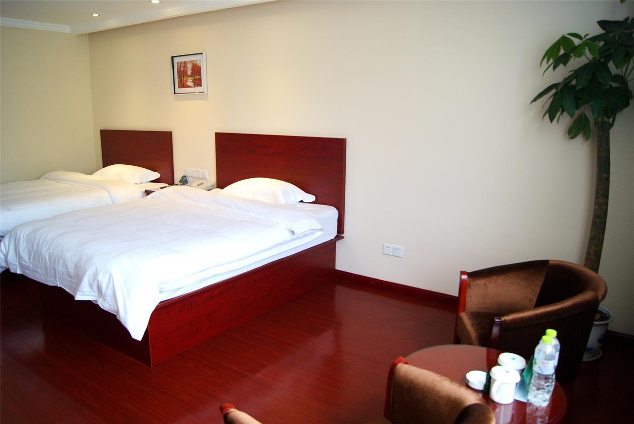 Greentree Inn Jiangsu Suzhou Kunshan High Speed Rail Station Hengshan Road Express Hotel Zewnętrze zdjęcie