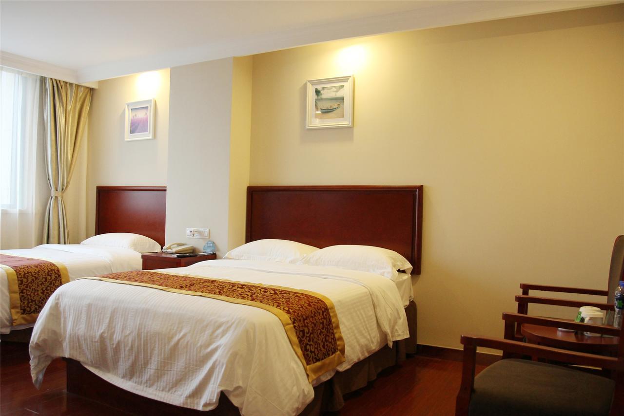 Greentree Inn Jiangsu Suzhou Kunshan High Speed Rail Station Hengshan Road Express Hotel Zewnętrze zdjęcie