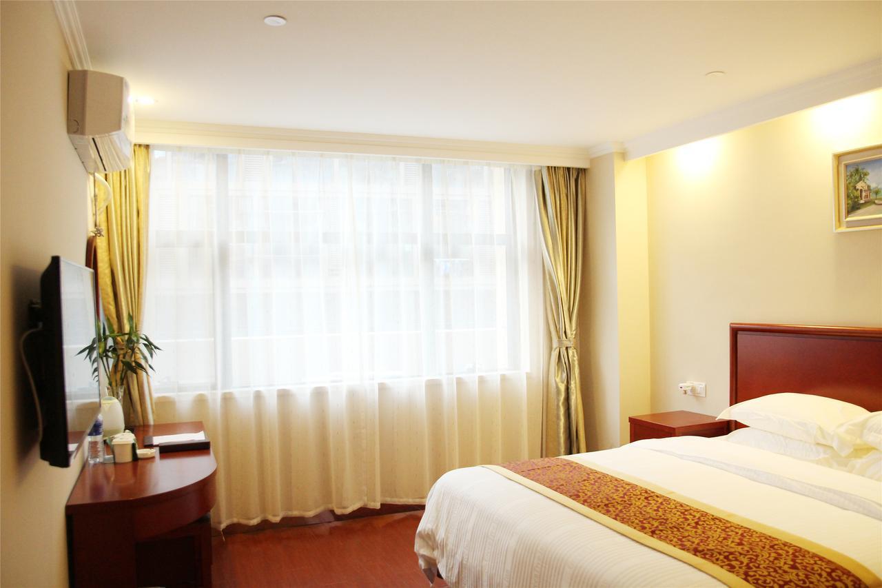 Greentree Inn Jiangsu Suzhou Kunshan High Speed Rail Station Hengshan Road Express Hotel Zewnętrze zdjęcie