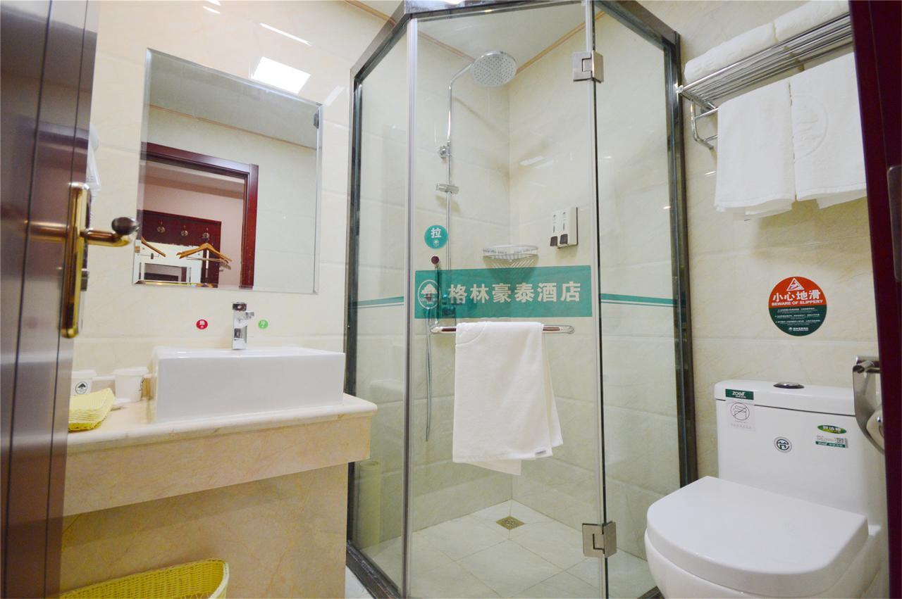 Greentree Inn Jiangsu Suzhou Kunshan High Speed Rail Station Hengshan Road Express Hotel Zewnętrze zdjęcie